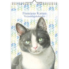 Franciens katten verjaardagskalender A4 Tibbe
