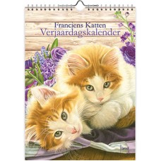    Franciens katten , Bloemen kittens , verjaardagskalender 