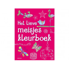 Het lieve meisjes kleurboek