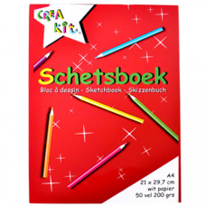 Schetsboek A4 200gram