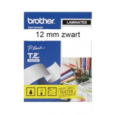 Lettertape Brother P-Touch TZE231 12mm Wit-Zwart