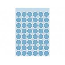 Etiket Herma 1863 Rond 12mm 240st Blauw